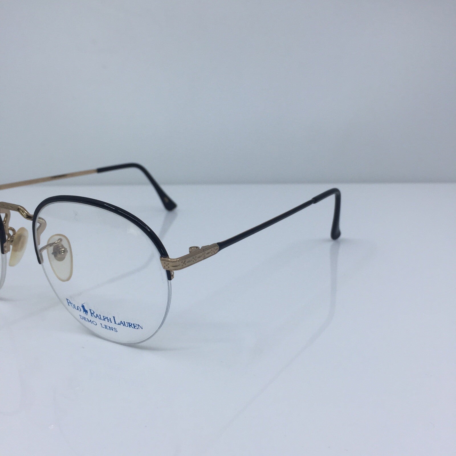 Vintage Polo Ralph Lauren Polo Classic Vl Deluxe Black Eyeglasses - Super Vision Optical
