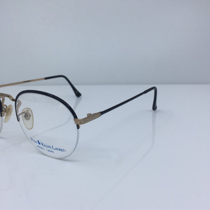 Vintage Polo Ralph Lauren Polo Classic Vl Deluxe Black Eyeglasses - Super Vision Optical