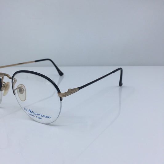 Vintage Polo Ralph Lauren Polo Classic Vl Deluxe Black Eyeglasses - Super Vision Optical