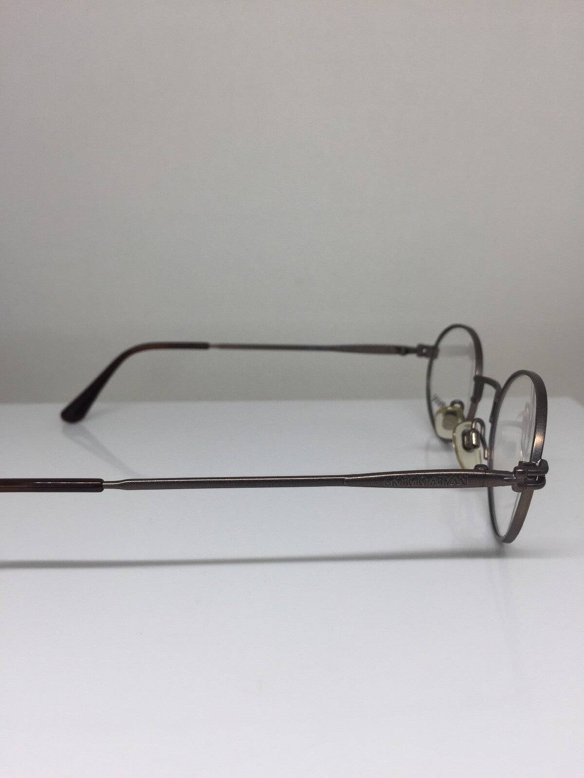 Vintage Giorgio Armani GA 244 Brown Eyeglasses - Super Vision Optical