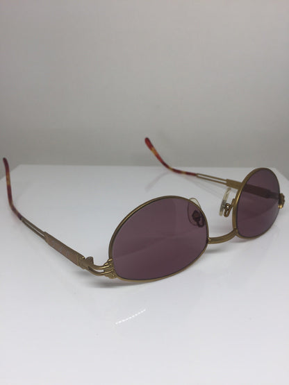Vintage Jean Paul Gaultier JPG 57-5106 Gold Sunglasses - Super Vision Optical