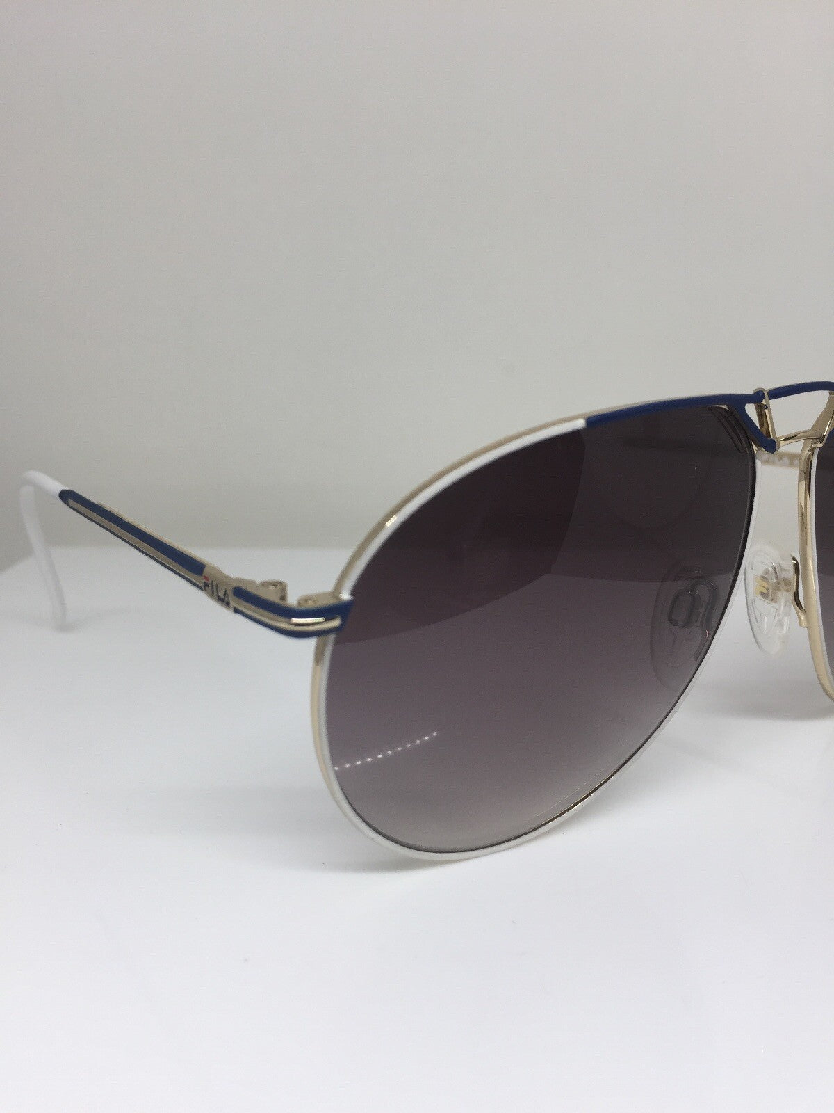 Vintage Fila Sport FILA 8802 Blue Sunglasses - Super Vision Optical