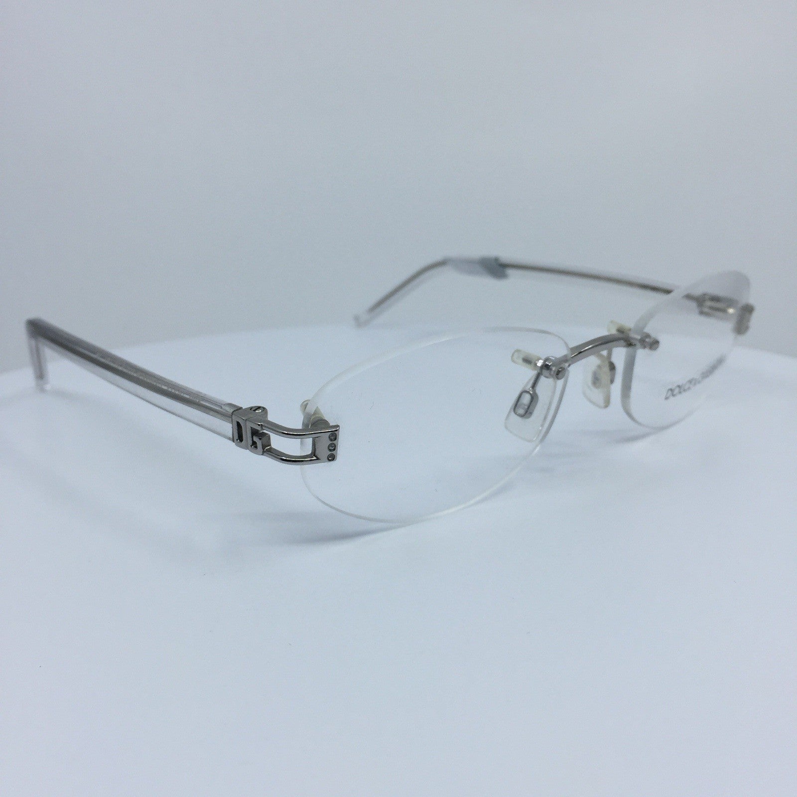 Vintage Dolce & Gabbana DG 460 Silver Eyeglasses - Super Vision Optical