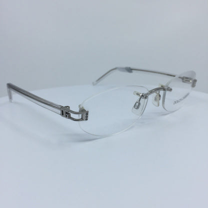 Vintage Dolce & Gabbana DG 460 Silver Eyeglasses - Super Vision Optical