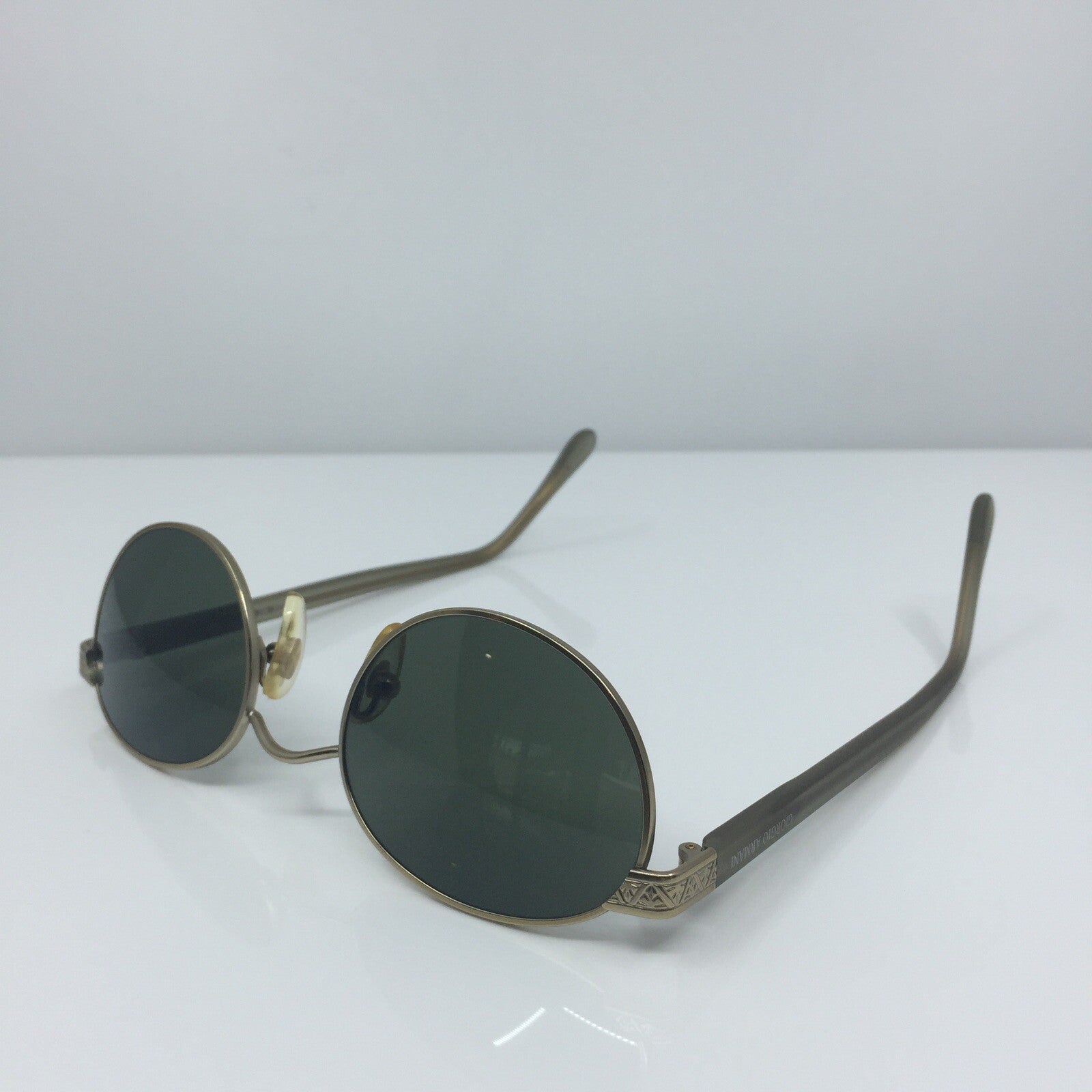 Vintage Giorgio Armani GA 633 Gold Sunglasses - Super Vision Optical