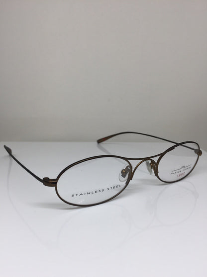 Vintage Marius Morel 1880 M. 1716M Brown Eyeglasses - Super Vision Optical