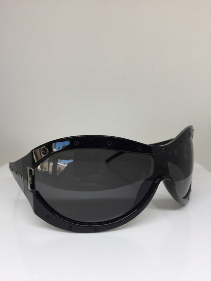 Vintage Gianfranco Ferre GFF 80202 Black Sunglasses - Super Vision Optical