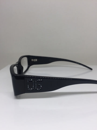 Vintage Dolce & Gabbana DG 494 Black Eyeglasses - Super Vision Optical