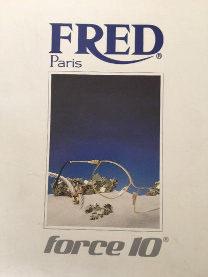 Vintage FRED Lunettes Paris Cap Horn Gold Sunglasses - Super Vision Optical