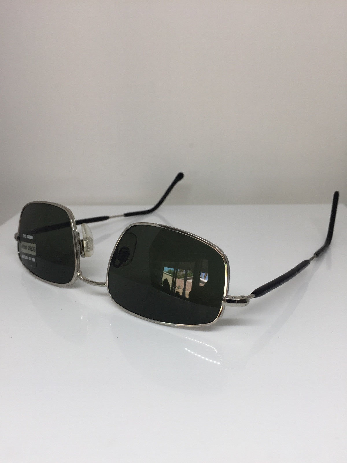 Vintage Giorgio Armani GA 637 Silver Sunglasses - Super Vision Optical