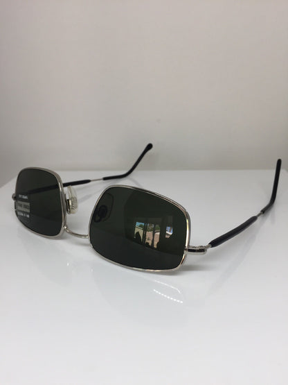 Vintage Giorgio Armani GA 637 Silver Sunglasses - Super Vision Optical