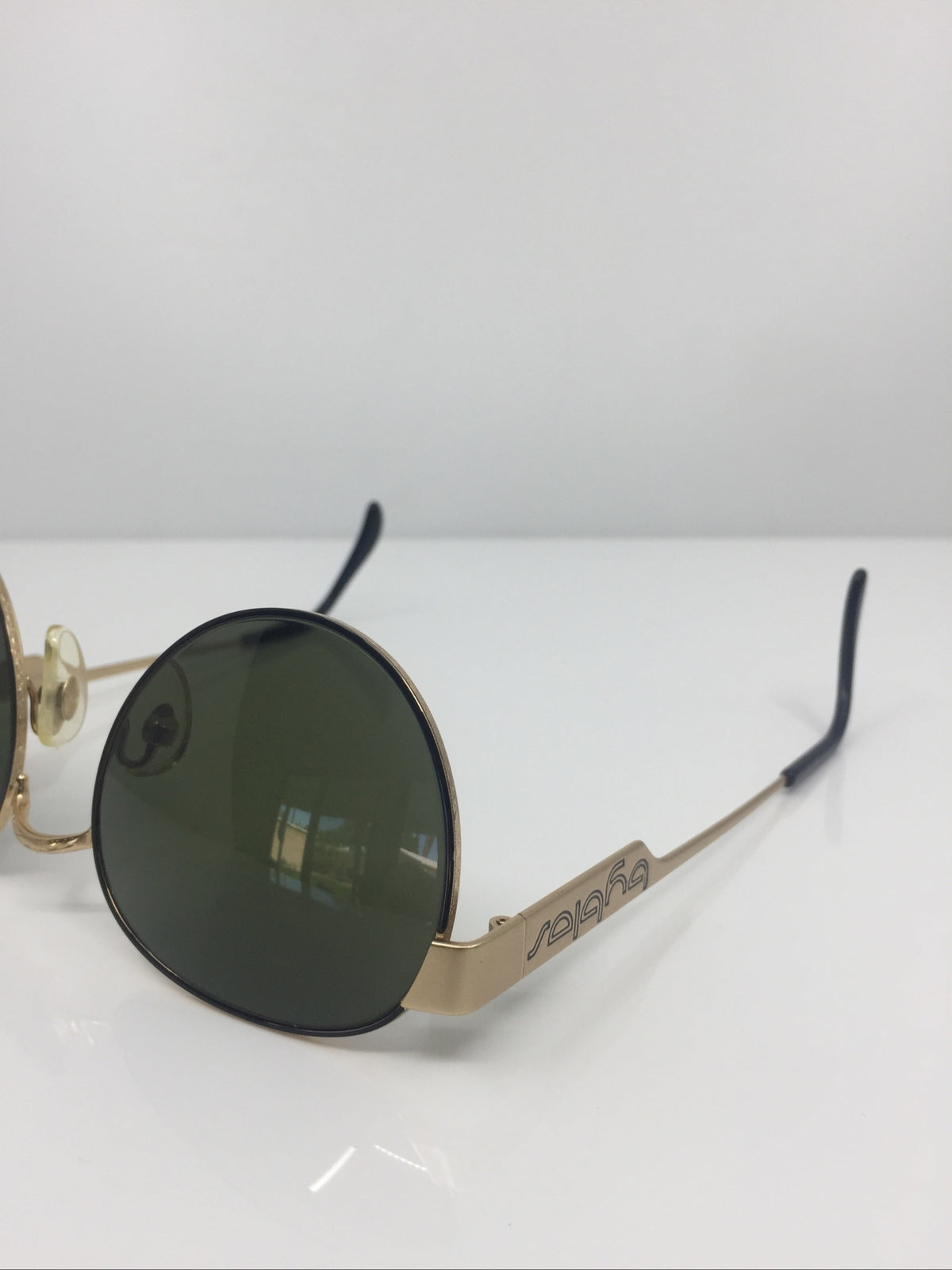 Vintage Byblos BY 557-S Black Sunglasses - Super Vision Optical