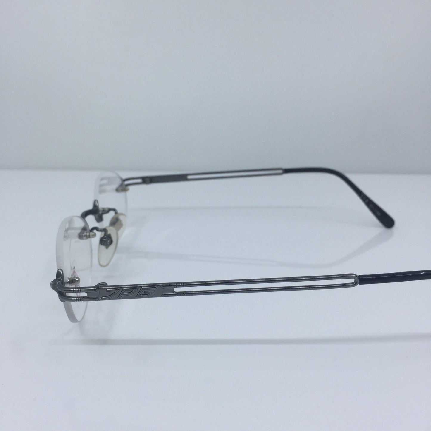 Vintage Jean Paul Gaultier JPG 57-7101 Gunmetal Sunglasses - Super Vision Optical