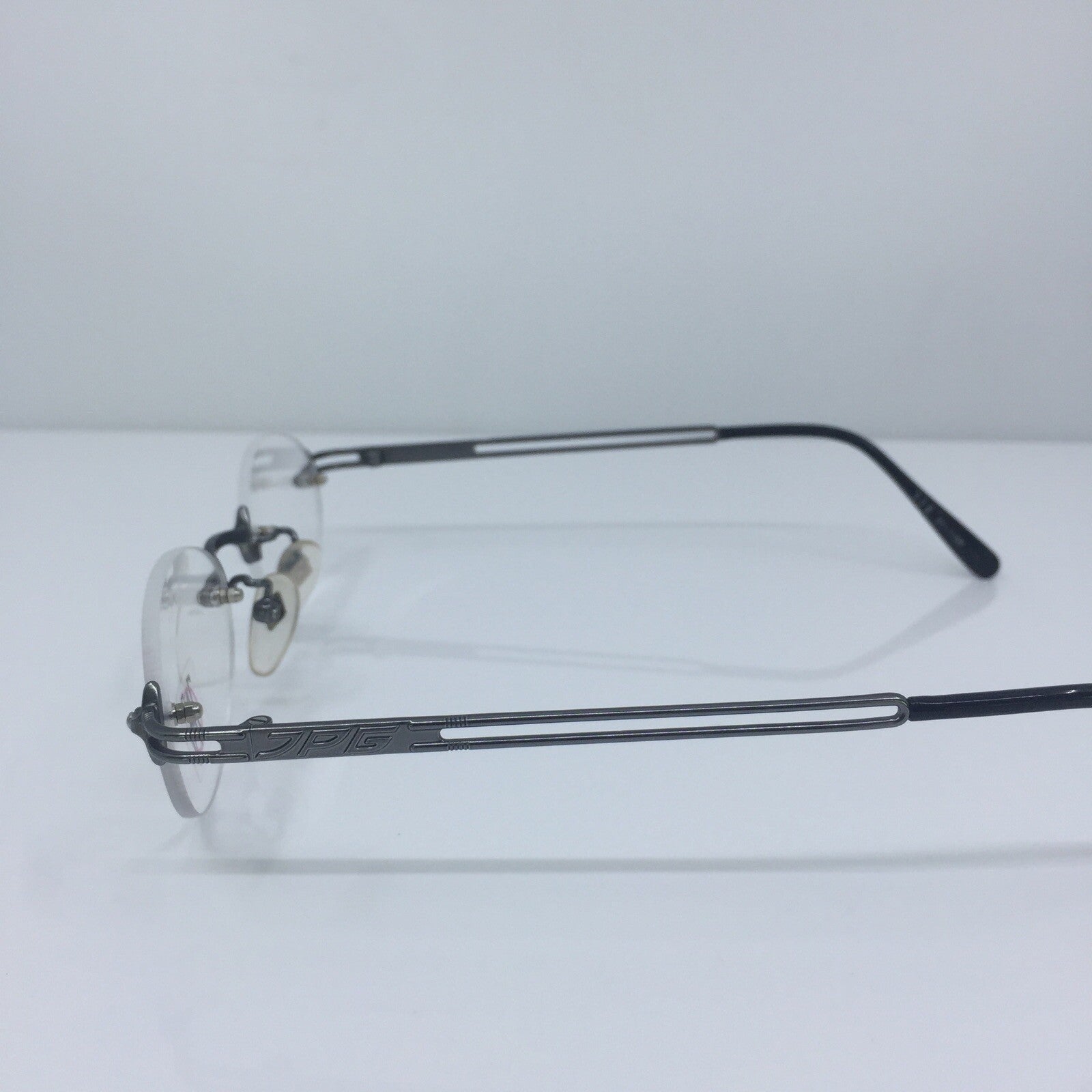 Vintage Jean Paul Gaultier JPG 57-7101 Gunmetal Sunglasses - Super Vision Optical