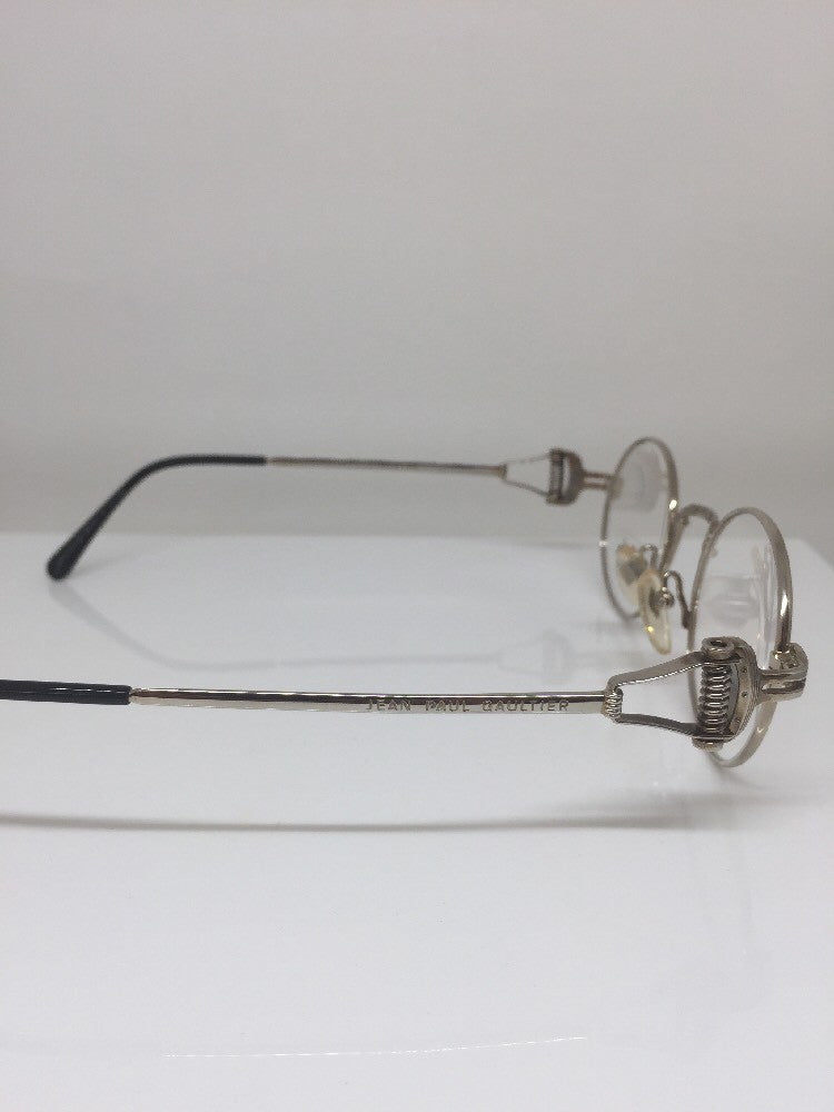 Vintage Jean Paul Gaultier JPG 55-5106 Silver Sunglasses - Super Vision Optical