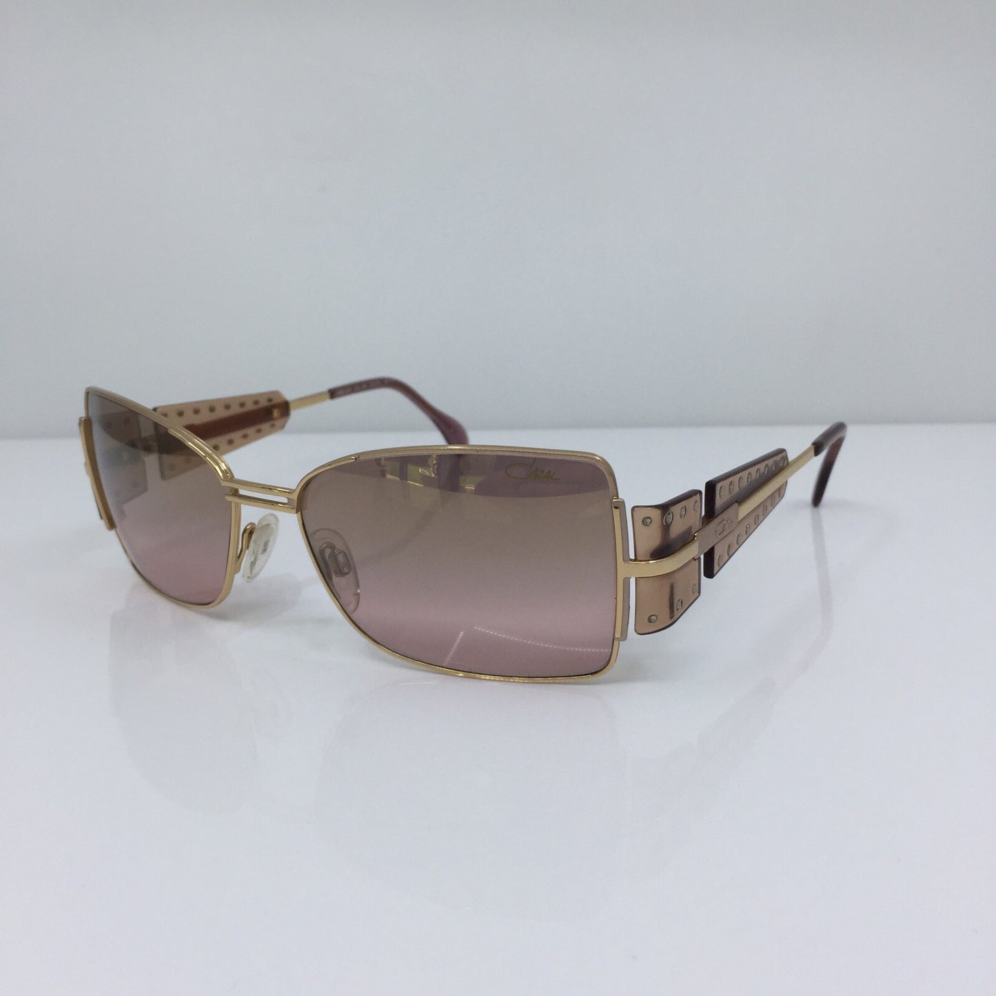 Vintage Cazal MOD. 947 Gold Sunglasses - Super Vision Optical