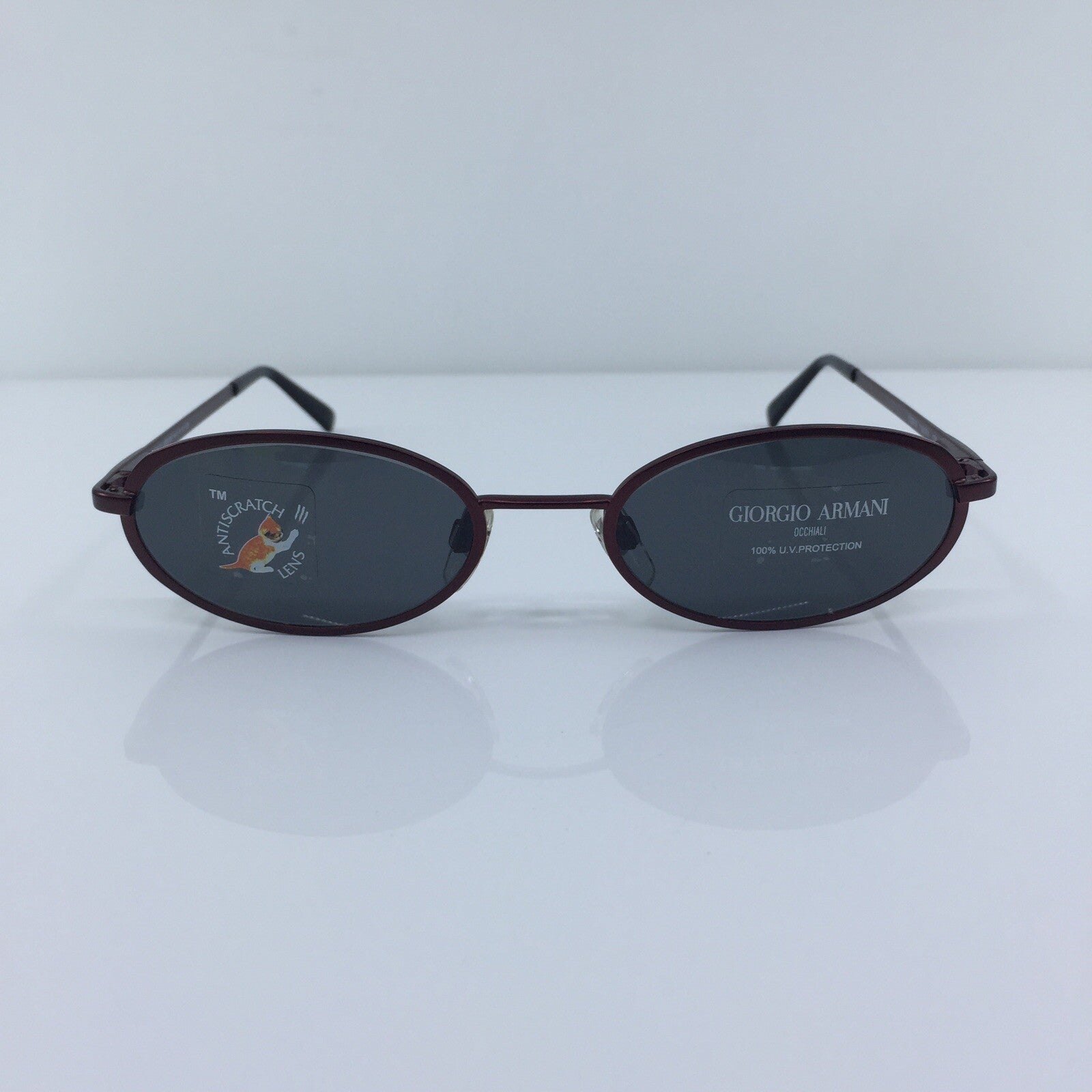 Vintage Giorgio Armani GA 1008 Red Sunglasses - Super Vision Optical