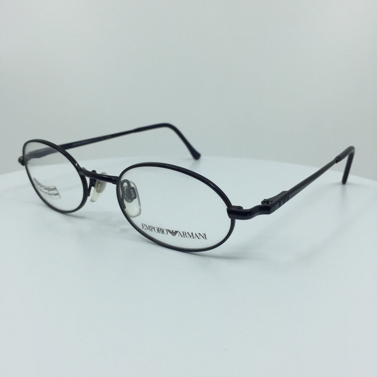 Vintage Emporio Armani EA 077 Blue Eyeglasses - Super Vision Optical