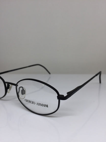 Vintage Giorgio Armani GA 1031 Black Eyeglasses - Super Vision Optical