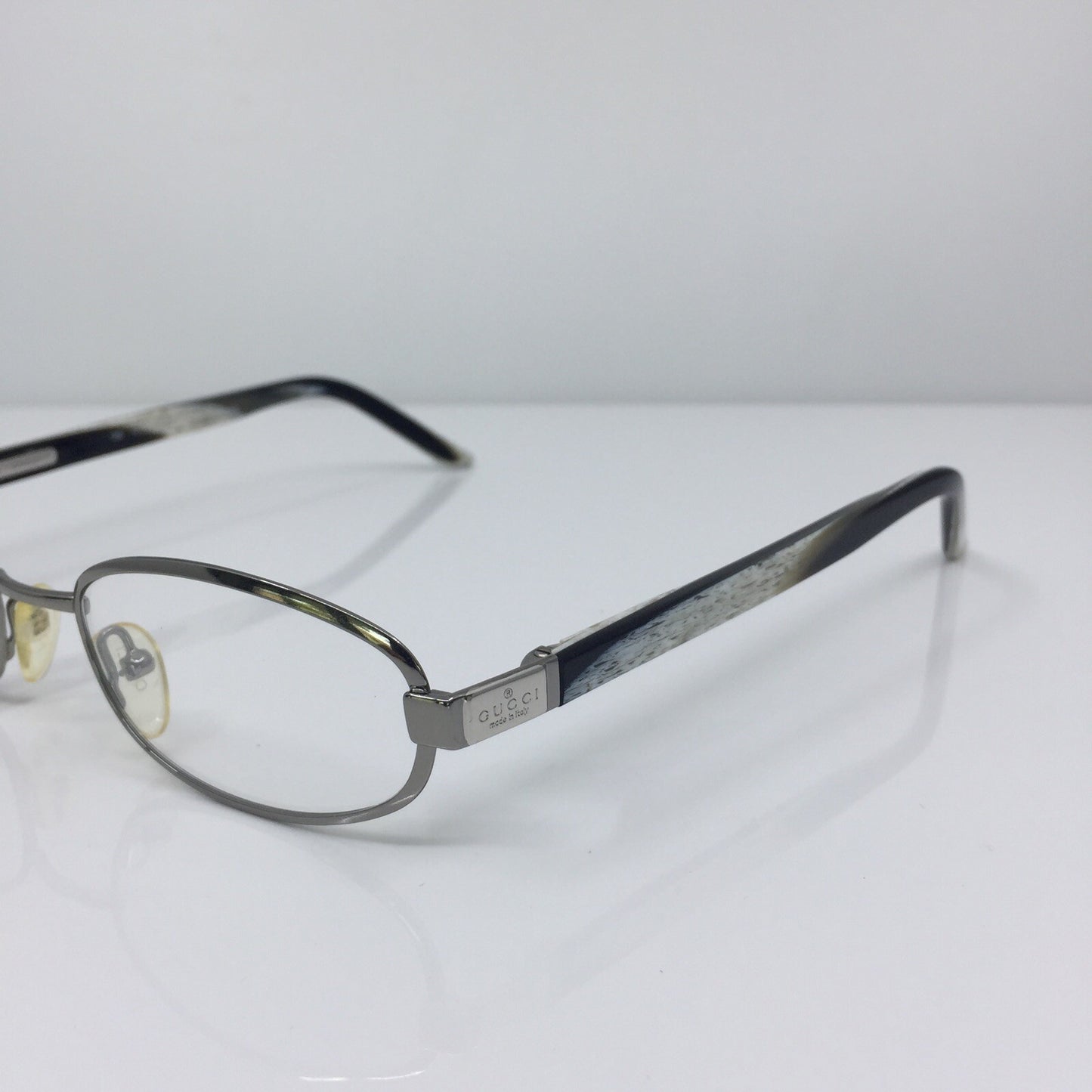 Vintage Gucci GG 1372 Silver Eyeglasses - Super Vision Optical