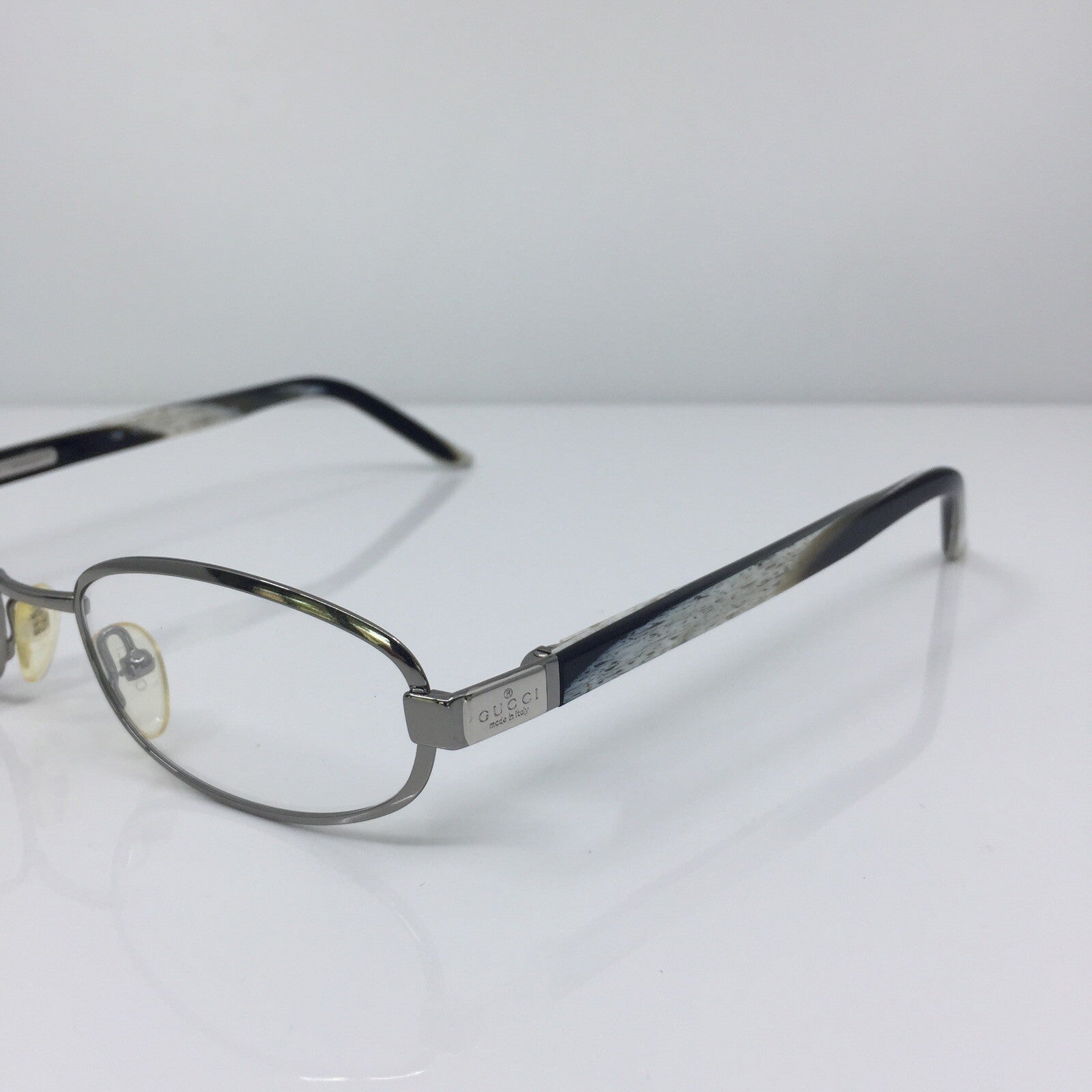 Vintage Gucci GG 1372 Silver Eyeglasses - Super Vision Optical