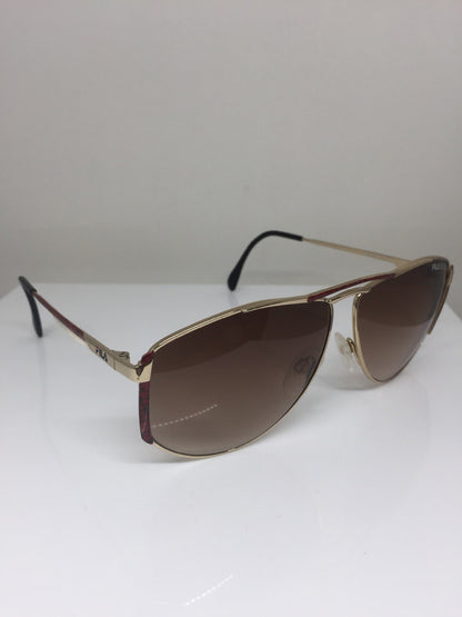 Vintage Fila Sport FILA 8805 Gold Sunglasses - Super Vision Optical