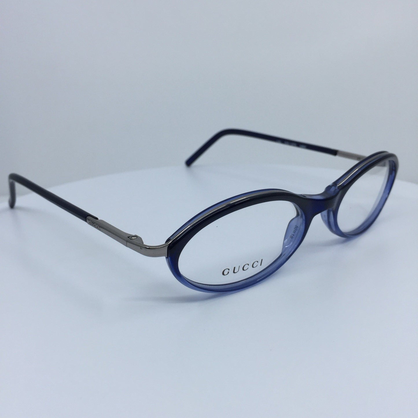 Vintage Gucci GG 1375 Blue Eyeglasses - Super Vision Optical