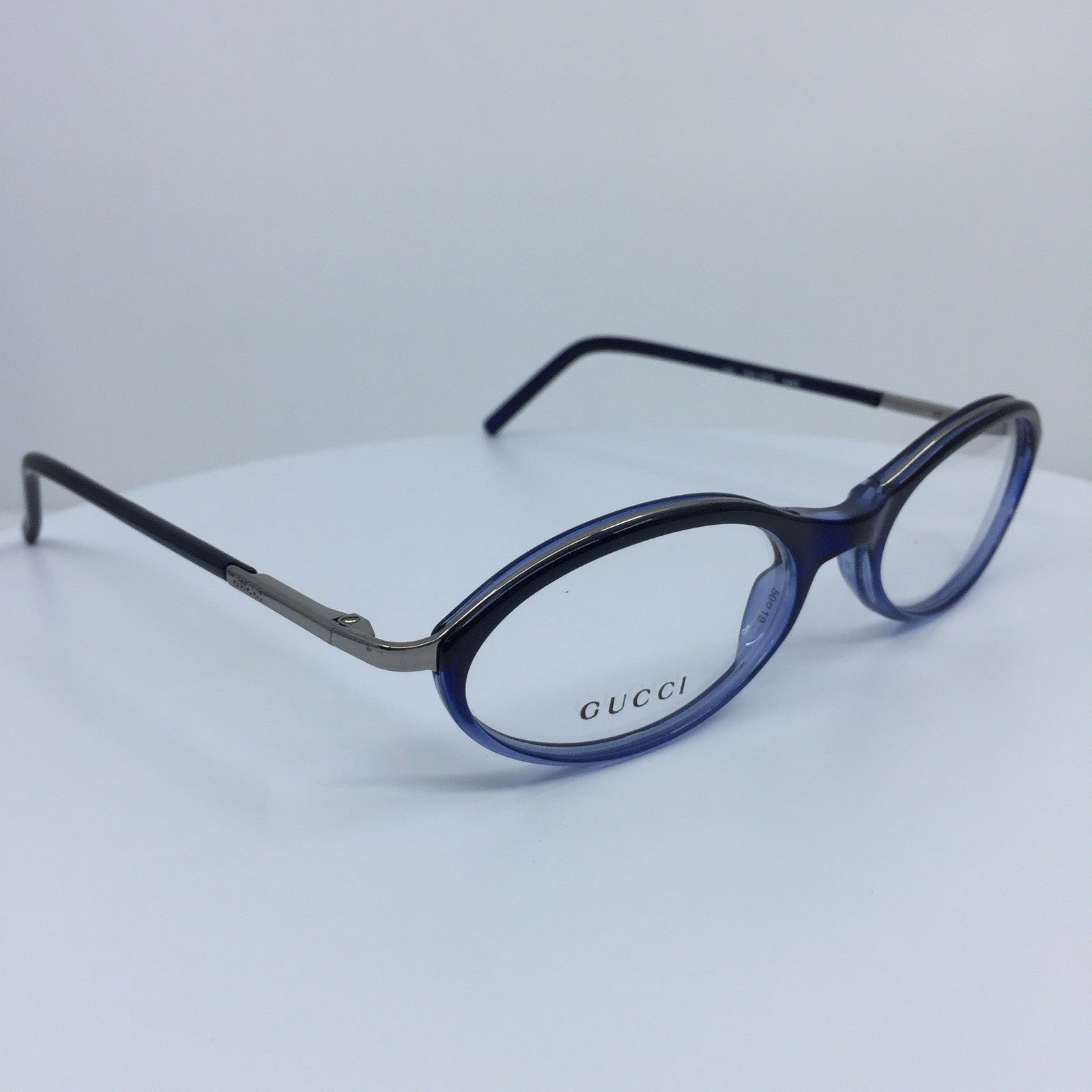Vintage Gucci GG 1375 Blue Eyeglasses - Super Vision Optical