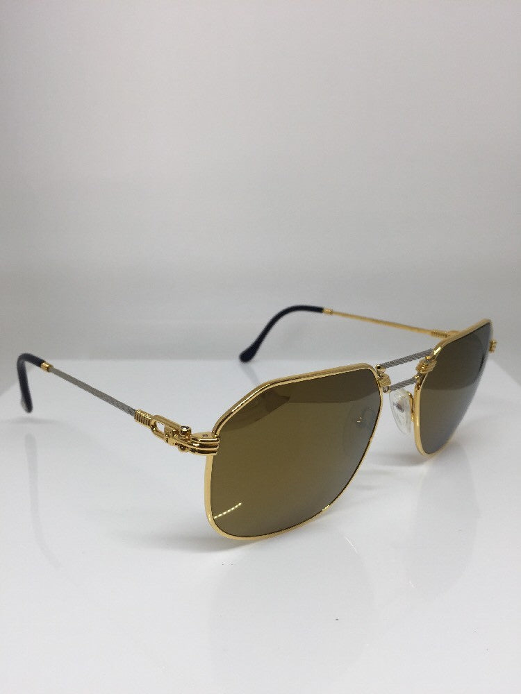 Vintage FRED Lunettes Paris Cap Horn Gold Sunglasses - Super Vision Optical