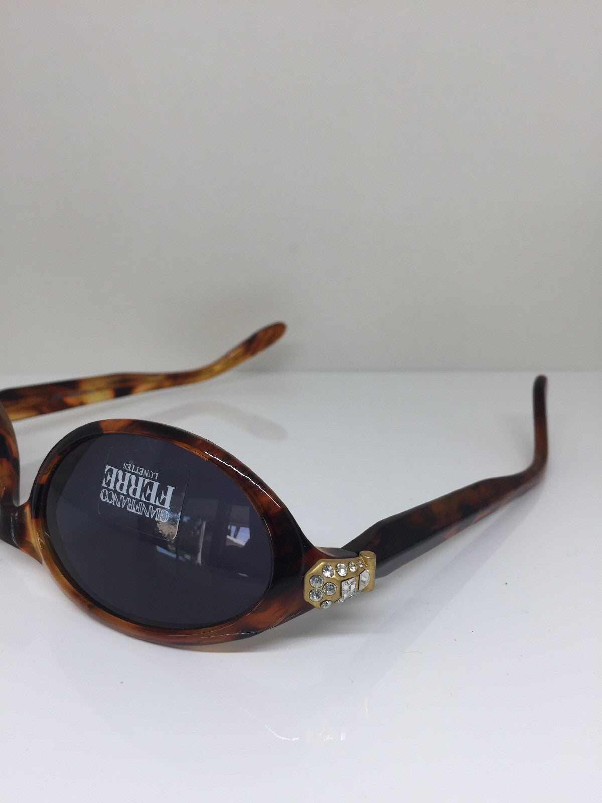 Vintage Gianfranco Ferre GFF 345/S Tortoise Sunglasses - Super Vision Optical