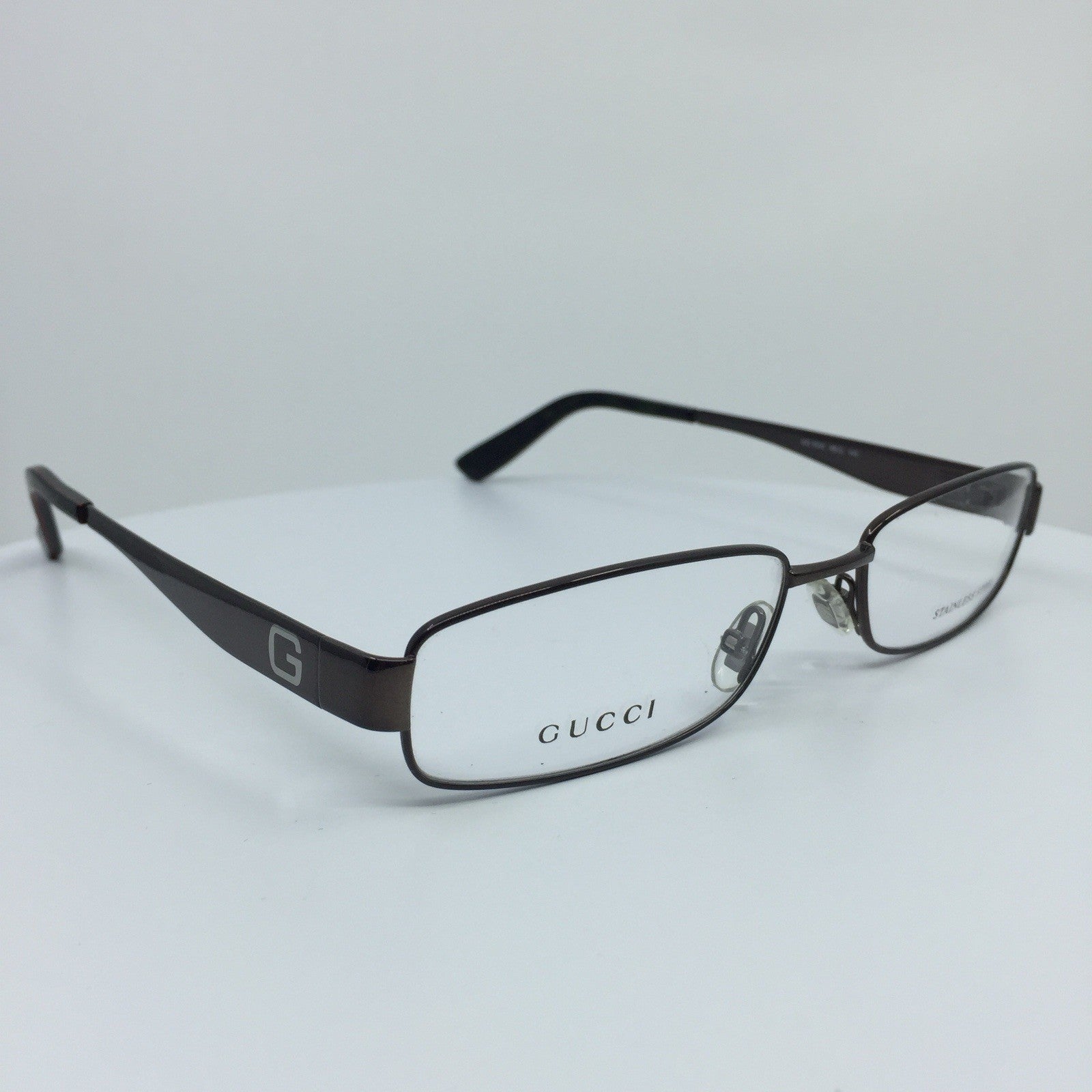 Vintage Gucci GG 1939 Brown Eyeglasses - Super Vision Optical
