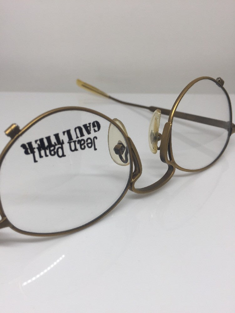 Vintage Jean Paul Gaultier JPG 55-1171 Gold Sunglasses - Super Vision Optical