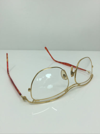 Vintage Japan Jewelry Association JJA 20-3701 Gold Sunglasses - Super Vision Optical