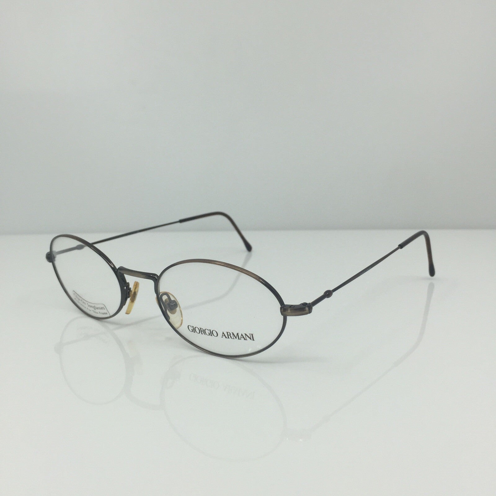 Vintage Giorgio Armani GA 270 Black Eyeglasses - Super Vision Optical
