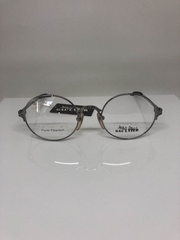 Vintage Jean Paul Gaultier JPG 55-4181 Silver Sunglasses - Super Vision Optical