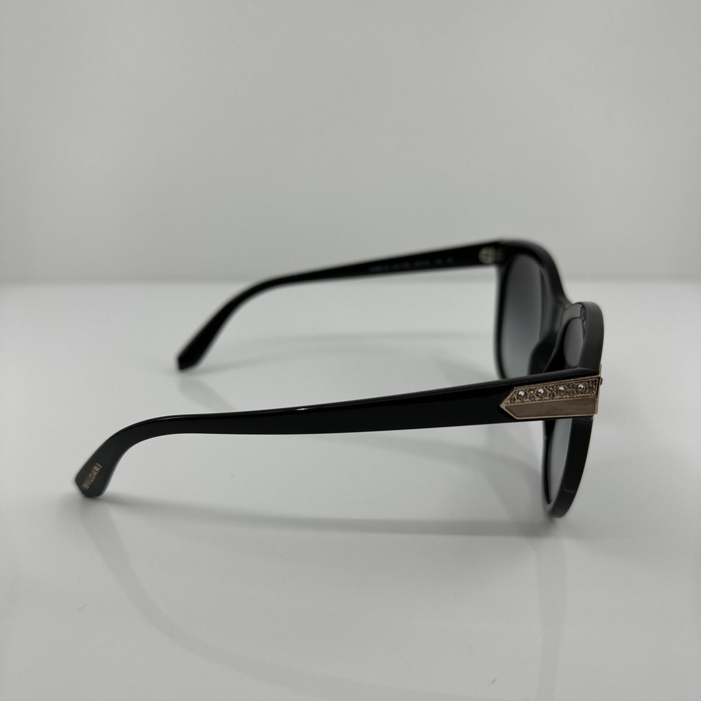 Vintage Bvlgari Bulgari 8185-B Black Sunglasses - Super Vision Optical