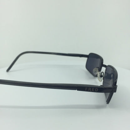 Vintage Fred Lunettes Borneo C3 Black Sunglasses - Super Vision Optical