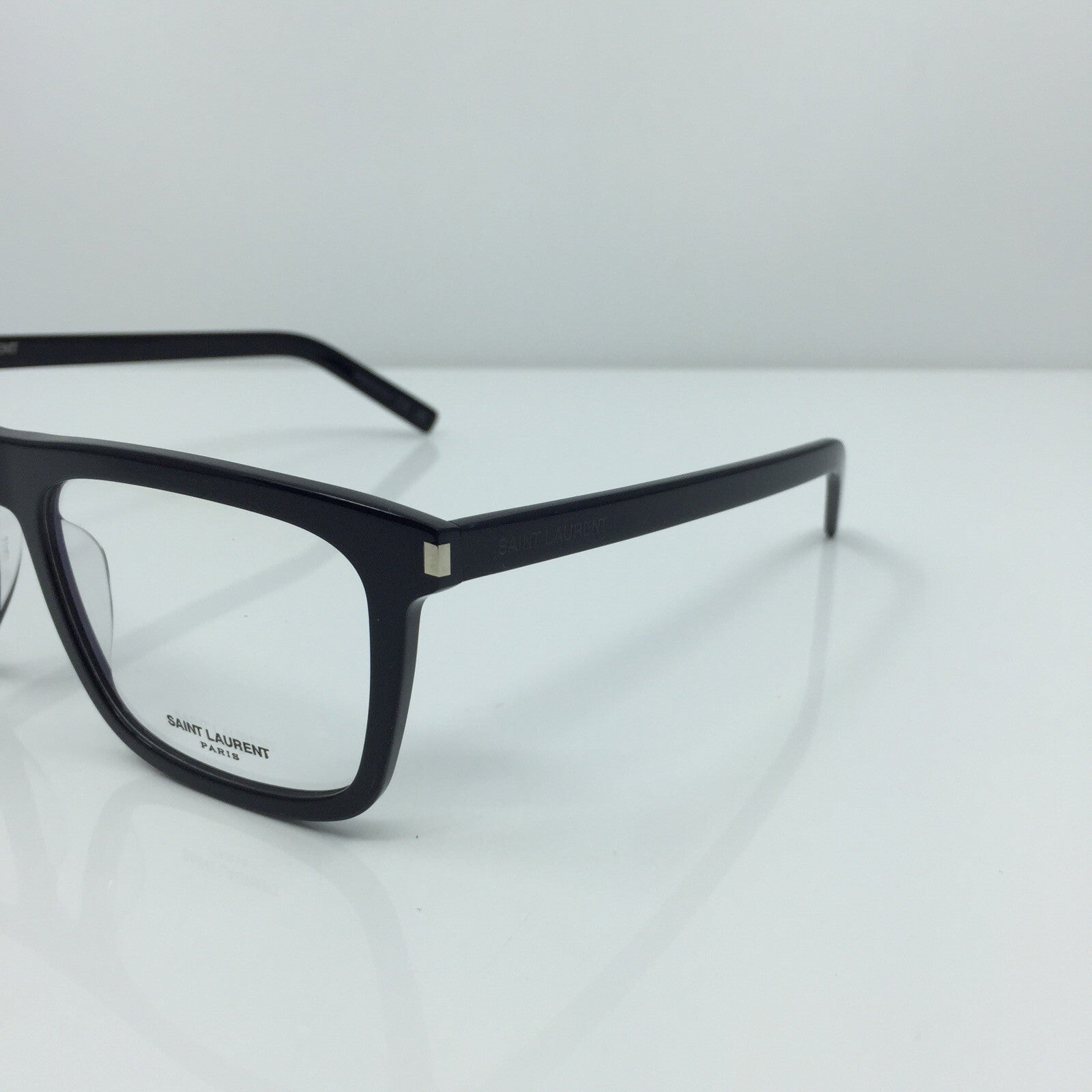 Vintage Yves Saint Laurent Saint Laurent SL 547 SLIM OPT Black Eyeglasses - Super Vision Optical