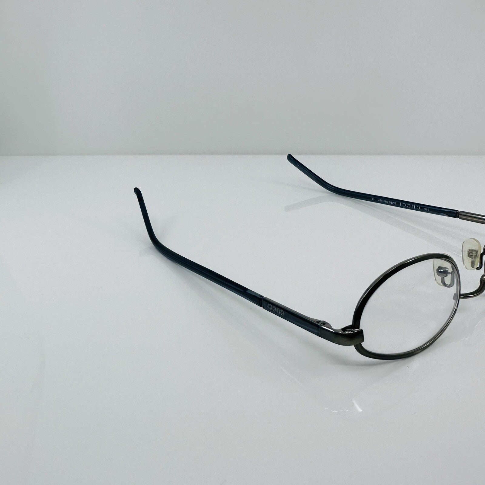 Vintage Gucci GG 1649 Silver Eyeglasses - Super Vision Optical