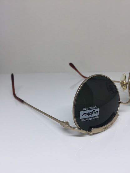 Vintage Byblos B 603-S Gold Sunglasses - Super Vision Optical