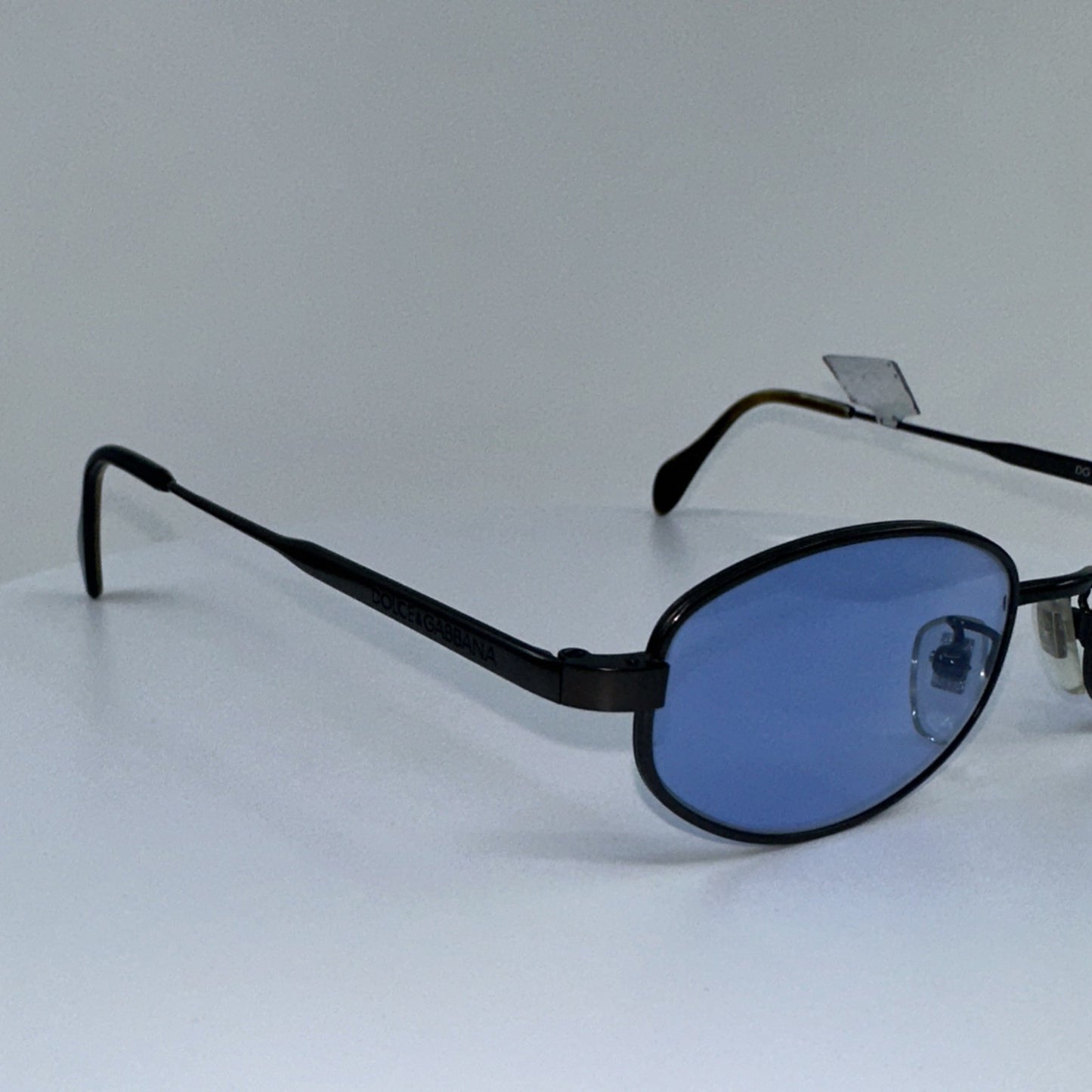 Vintage Dolce & Gabbana DG 107 Gunmetal Sunglasses - Super Vision Optical