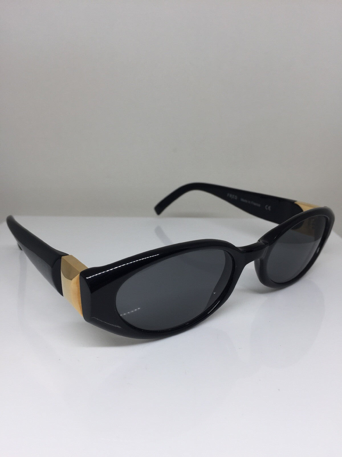 Vintage Fred Lunettes Fred CUT S2 Black Sunglasses - Super Vision Optical