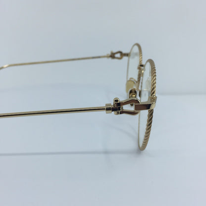 Vintage Fred Lunettes FG40007U Gold Eyeglasses - Super Vision Optical