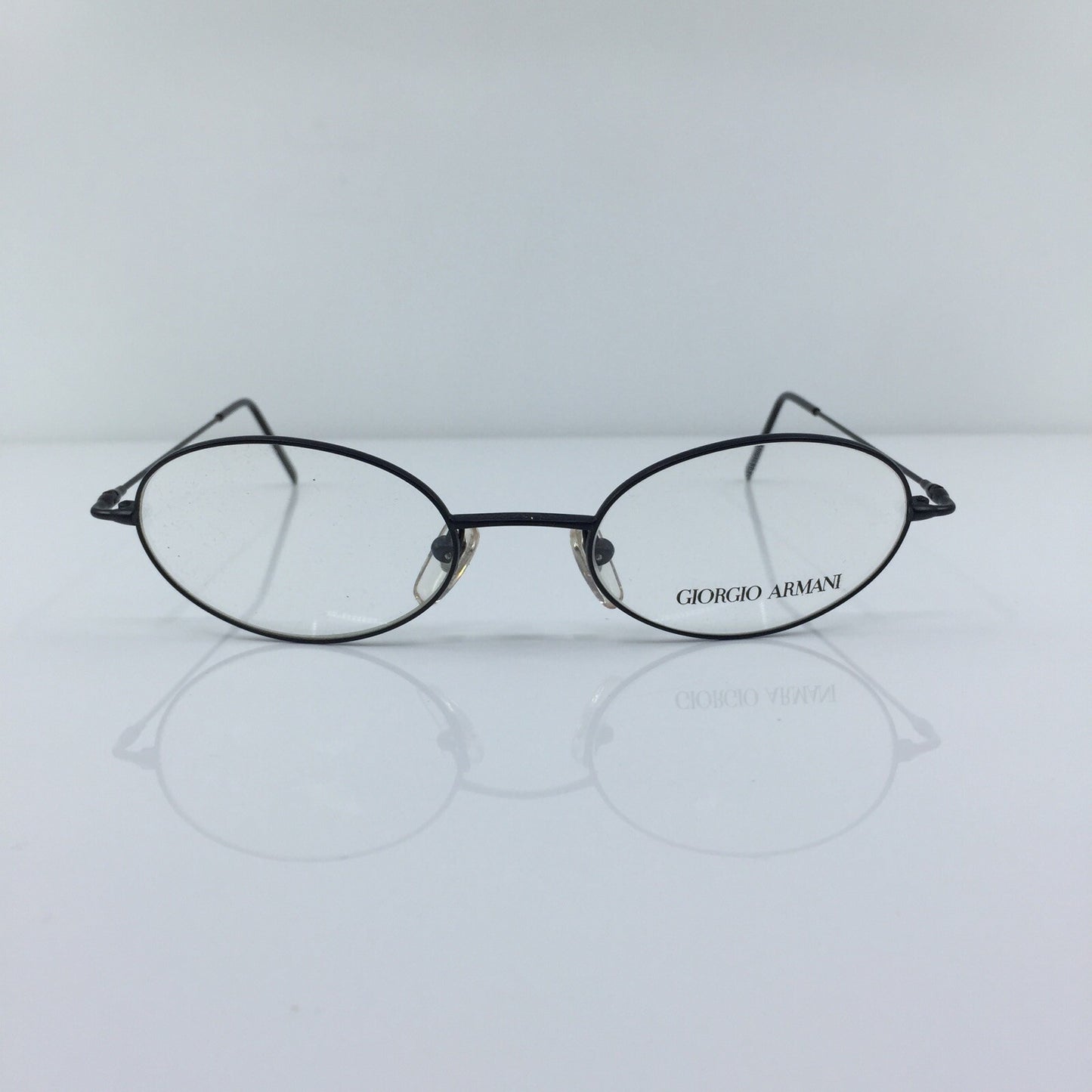 Vintage Giorgio Armani GA 1020 Black Eyeglasses - Super Vision Optical