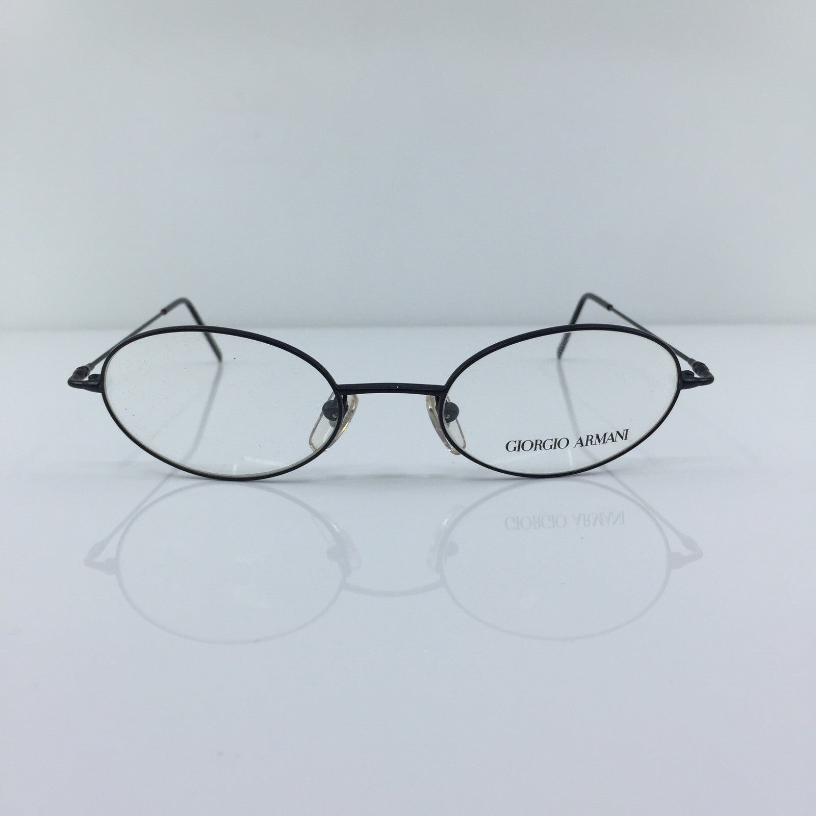 Vintage Giorgio Armani GA 1020 Black Eyeglasses - Super Vision Optical