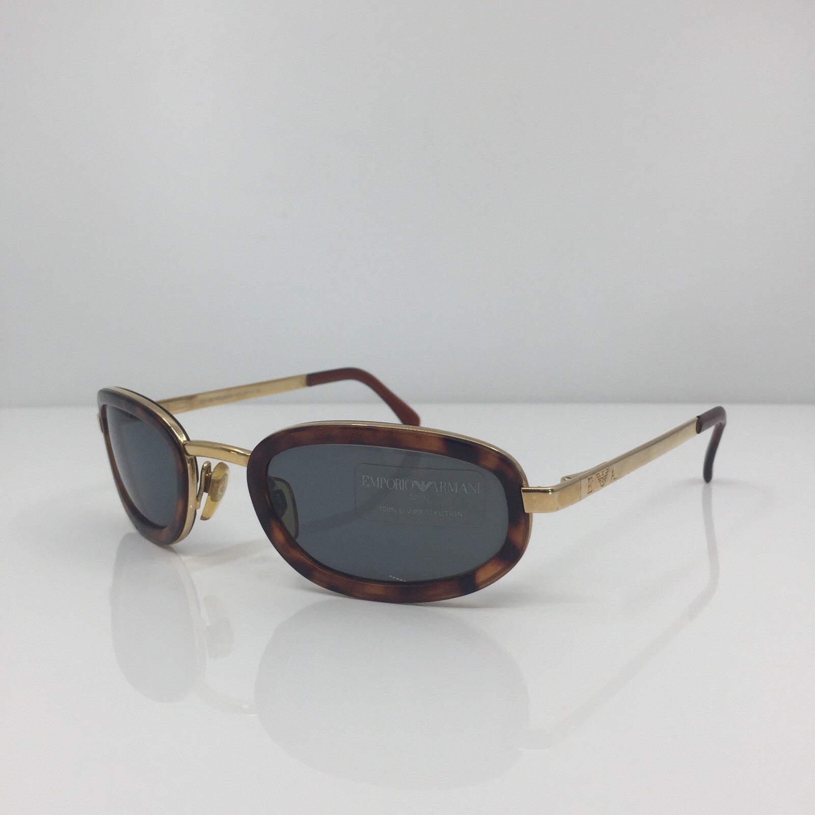 Vintage Emporio Armani EA 084-S Gold Sunglasses - Super Vision Optical