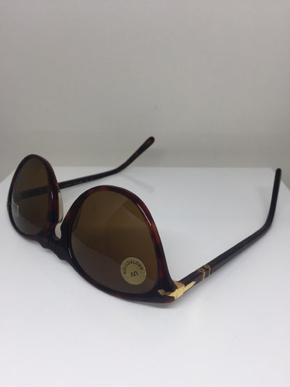 Vintage Persol PERSOL 201 Black Sunglasses - Super Vision Optical