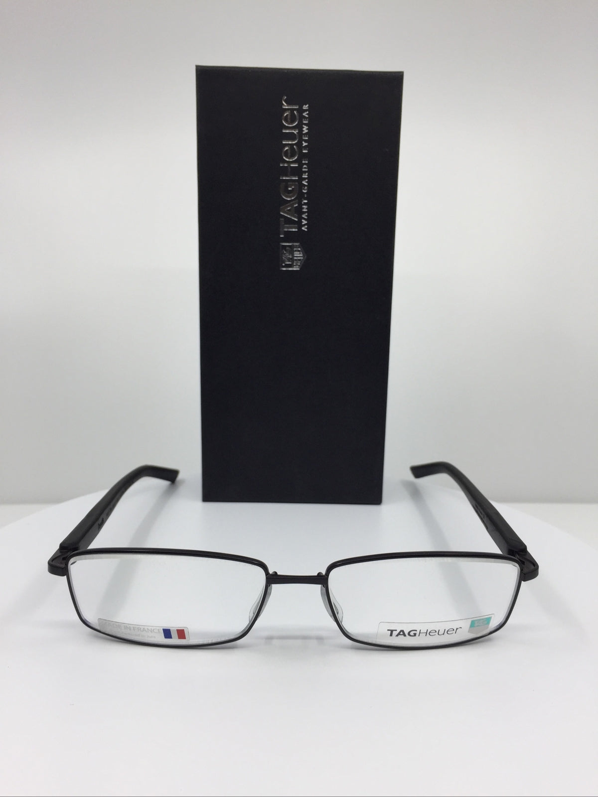 Vintage Tag Heuer TH 8007 Black Eyeglasses - Super Vision Optical