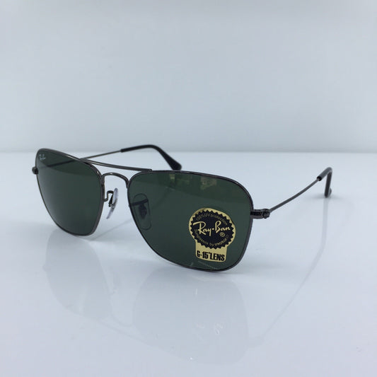 Vintage Ray-Ban RB3136 004 55-15 Gunmetal Sunglasses - Super Vision Optical
