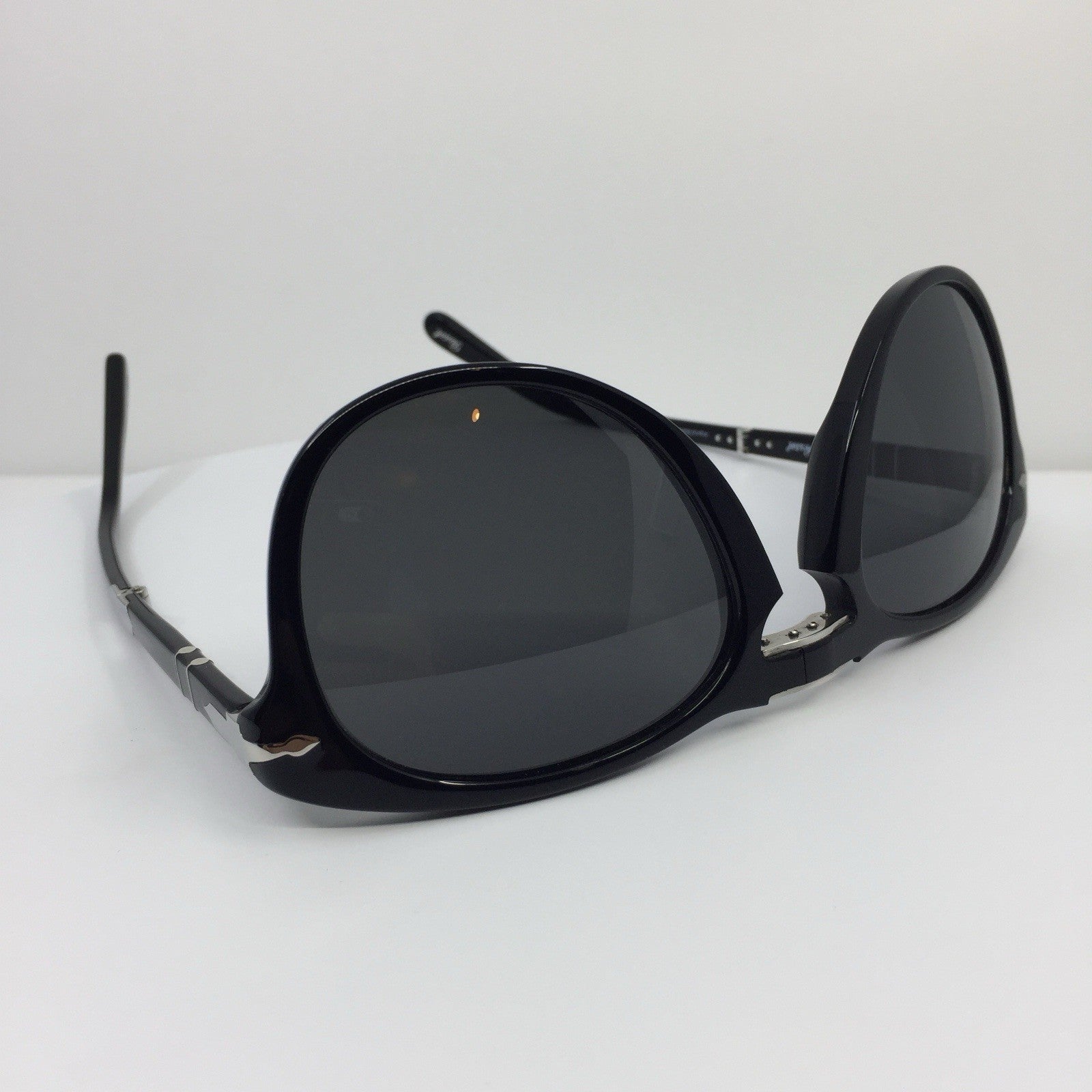 Vintage Persol PO0714SM Black Sunglasses - Super Vision Optical